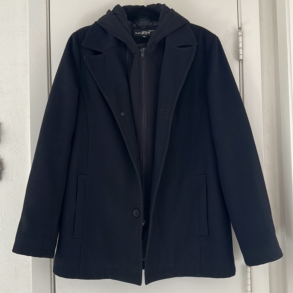 Black Rivet coat jacket